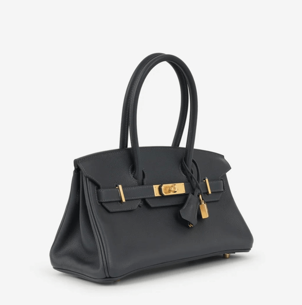 CAMILLE SHOULDER BAG - BLACK (GOLD) - Maira Atelier