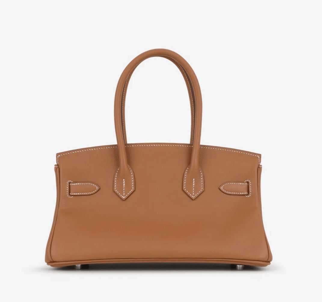 CAMILLE SHOULDER BAG - BROWN (GOLD) - Maira Atelier