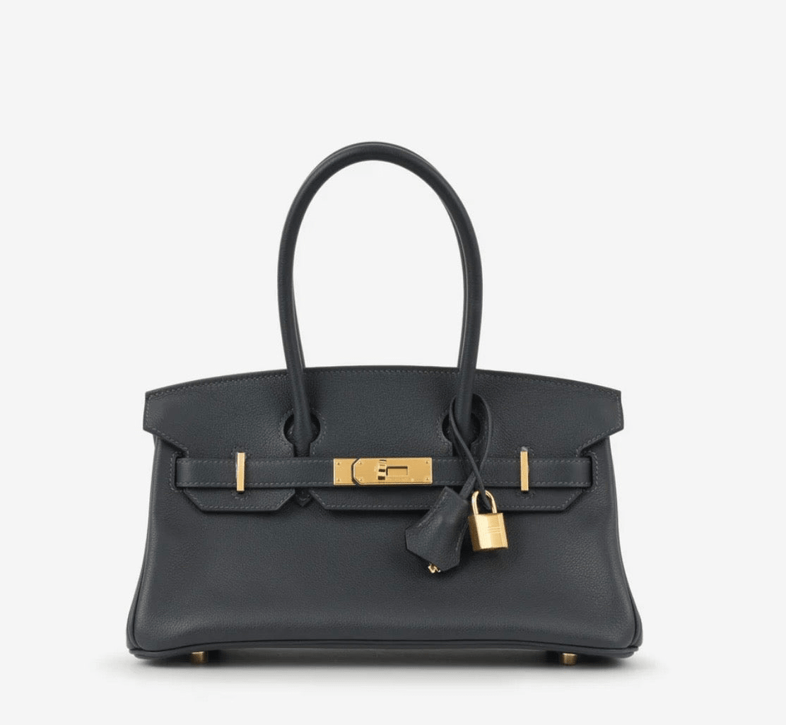 CAMILLE SHOULDER BAG - BLACK (GOLD) - Maira Atelier