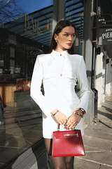 VIORA BAG - BURGUNDY - Maira Atelier